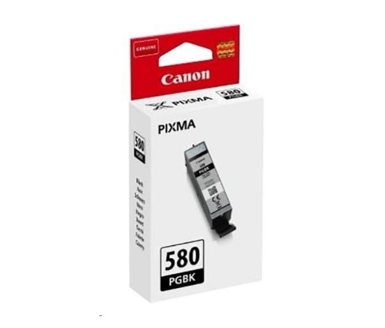 Canon CARTRIDGE PGI-580 pigmentová černá pro  PIXMA TS615x, TS625x, TS635x, TR7550, TS815x (200 str.)