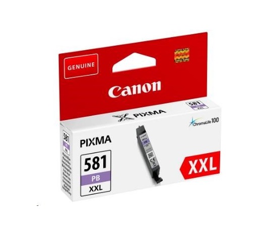 Canon CARTRIDGE CLI-581XL PB foto modrá pro PIXMA TS515x,TS615x, TS815x, TS915x, TR8550