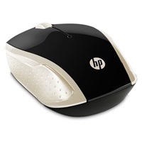 HP myš - 200 Mouse, Wireless, Silk Gold