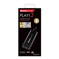 Creative Sound Blaster Play! 3, USB zvuková karta