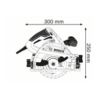 BOSCH GKS 55 + GCE ruční okružní pila