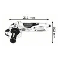 Bosch GWS 19-125 CIE, Professional