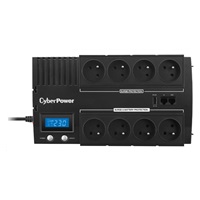 CyberPower BRICs Series II SOHO LCD UPS 700VA/420W, české zásuvky - Poškozený obal - BAZAR