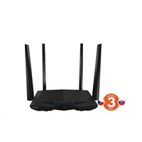 Tenda AC6 Wireless AC1200 Dual Band Router, 3x 10/100 RJ45, 4x anténa 5 dBi