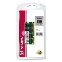 TRANSCEND SODIMM DDR3 8GB 1333MHz 2Rx8 CL9