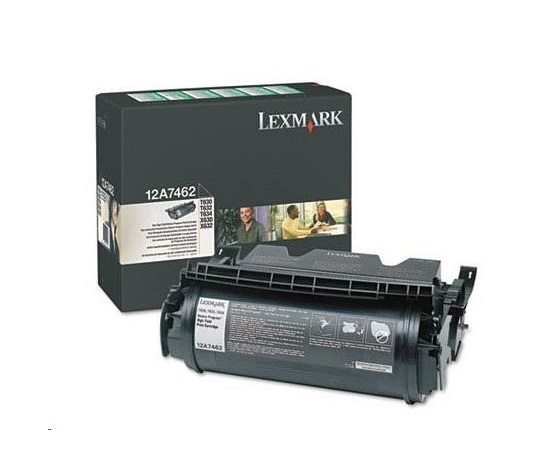 LEXMARK černý toner pro T630 / T632 / T634  na 21000 stran