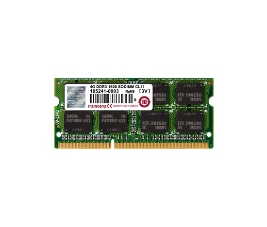 TRANSCEND SODIMM DDR3L 4GB 1866MHz 1Rx8 CL12