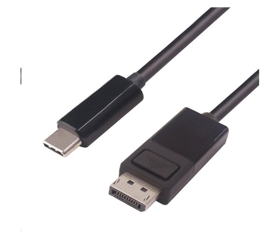 PremiumCord Převodník kabel 2m USB3.1 na DisplayPort, rozlišení 4K*2K@30Hz