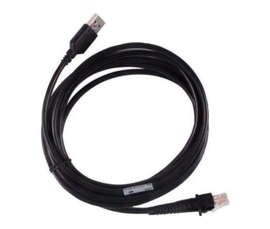 Datalogic USB, Type A, Enhanced, Straight, Power Off Terminal, 2M