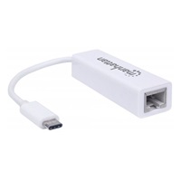 MANHATTAN Type-C to Gigabit Network Adapter, USB 3.1