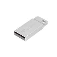 VERBATIM Flash Disk 32GB Metal Executive, USB 2.0, stříbná