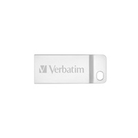 VERBATIM Flash Disk 32GB Metal Executive, USB 2.0, stříbná