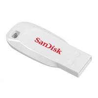 SanDisk Flash Disk 16GB Cruzer Blade, USB 2.0, bílá
