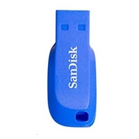 SanDisk Flash Disk 32GB Cruzer Blade, USB 2.0, modrá