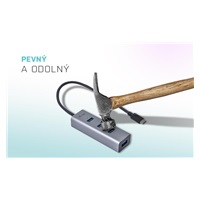 i-tec USB-C Metal 4-portový HUB