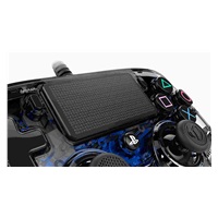 Nacon Wired Compact Controller - ovladač pro PlayStation 4 - průhledný modrý