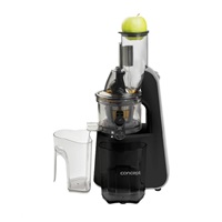 Concept LO7067 šnekový odšťavňovač, 240 W, 57 dB, objem 1000 ml, 60 RPM, zpětný chod, černá / bílá
