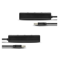 AXAGON HUE-S2BP, 4x USB 3.0 CHARGING hub, vč. AC adaptéru, kabel USB-A 1.2m