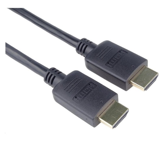 PremiumCord HDMI 2.0 High Speed + Ethernet kabel, zlacené konektory, 0,5m