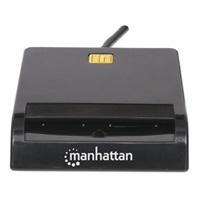 MANHATTAN Čtečka čipových karet, USB, kontaktní externí