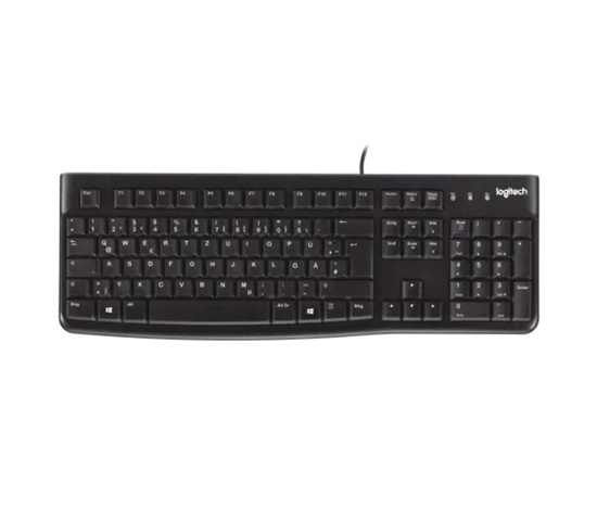 Logitech Keyboard MK120, US, black