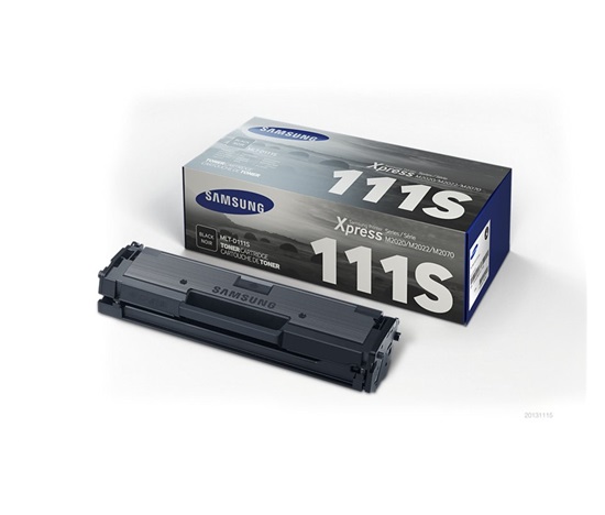 Samsung toner čer MLT-D111S - 1000 str. -pro tiskárny M2020/M2020W, M2022/M2022W, M2070/M2070W, M2070F/M2070FW