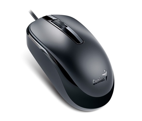 BAZAR GENIUS myš DX-120, drátová, 1200 dpi, USB, černá "POŠKOZENÝ OBAL"