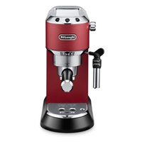 Delonghi Dedica pákový kávovar, červená