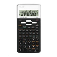 SHARP kalkulačka - EL531THBWH - bílá - blister