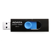 ADATA Flash Disk 32GB UV320, USB 3.1 Dash Drive, černá/modrá