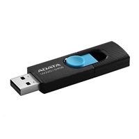 ADATA Flash Disk 32GB UV220, USB 2.0 Dash Drive, černá/modrá