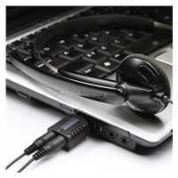 AXAGON ADA-17, USB 2.0 - externí zvuková karta HQ MINI, 96kHz/24-bit stereo, vstup USB-A