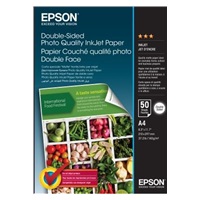 EPSON Paper A4 - Double-Sided Photo Quality Inkjet Paper A4 50 Sheets