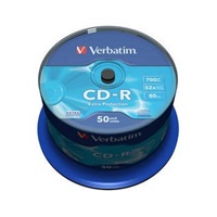 VERBATIM CD-R(50-Pack)Spindle/Extra Protection/DL/52x/700MB
