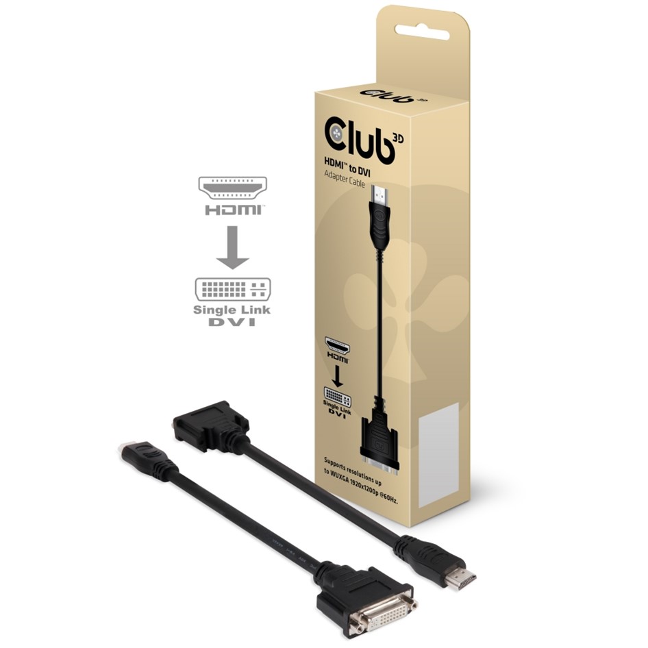Obr. Club-3D HDMI to DVI-D Single Link Passive Adapter 873048a