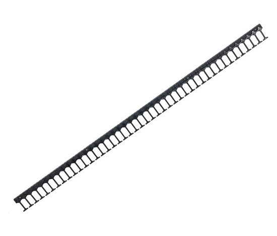 TRITON vertikální vyvazovací panel 42U, jednořadý, pro rozvaděče šířky 800mm z řady RMA, RZA, RDA, RTA, RYA, černý