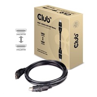 Club3D Kabel HDMI 2.0 4K60Hz UHD, 360 otočné konektory (M/M), 2m