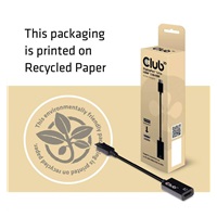 Club3D Adaptér aktivní DisplayPort 1.4 na HDMI 2.0b, HDR, 19cm