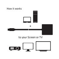 Club3D Adaptér aktivní mini DisplayPort 1.2 na HDMI 2.0 4K60Hz UHD, (M/F), 20cm