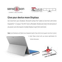 Club3D Video hub MST (Multi Stream Transport) DisplayPort na 4x DisplayPort, USB napájení