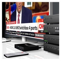 Club3D Video switch 4:1 HDMI 2.0 4K60Hz UHD, 4 porty