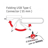 Club3D Mini dokovací stanice USB 3.0 typ C (VGA/USB 3.0/USB-C)