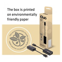 Club3D Adaptér aktivní USB 3.1 typ C na VGA (M/F), 15cm