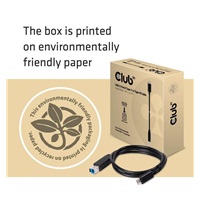 Club3D Kabel USB 3.1 typ C Gen2 na USB typ B (M/M), 1m