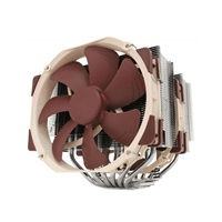 NOCTUA Chladič CPU NH-D15 SE-AM4, 2x 140mm, AM4, AM5, hnědá/stříbrná