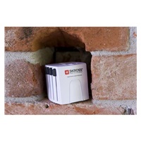 SKROSS cestovní adaptér MUV Micro, univerzální pro 150 zemí