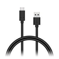 CONNECT IT Wirez USB-C (Type C) -> USB-A, USB 3.1 Gen 1, černý, 0,5 m