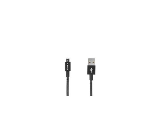 VERBATIM kabel Micro B USB Cable Sync & Charge 30cm (Black)