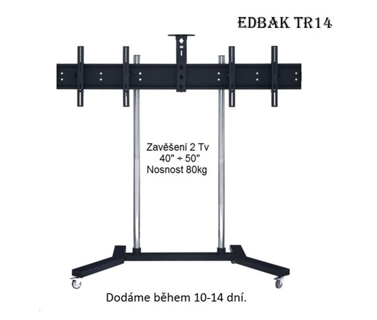 EDBAK TR14 - stojan na 2 televize