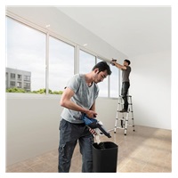 Bosch GAS 18V-1 akumulátorový vysavač, 10 l/s, 0.7 l nádoba, flexibilní prodlužovací hubice